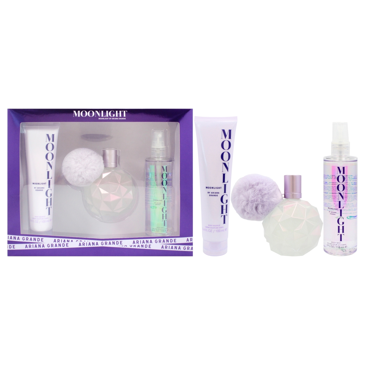 Picture of Ariana Grande I0143566 Moonlight Parfum Gift Set for Women - 3 Piece