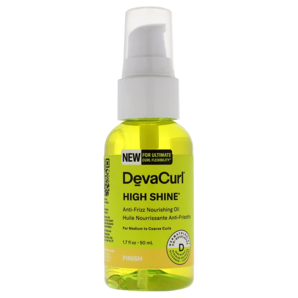 DevaCurl I0123482 1.7 oz NP High Shine Nourishing Anti-Frizz Oil
