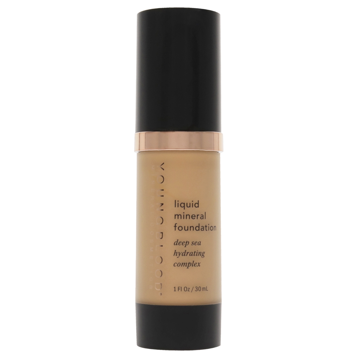 I0133703 1 oz Liquid Mineral Foundation Tester  Golden Tan