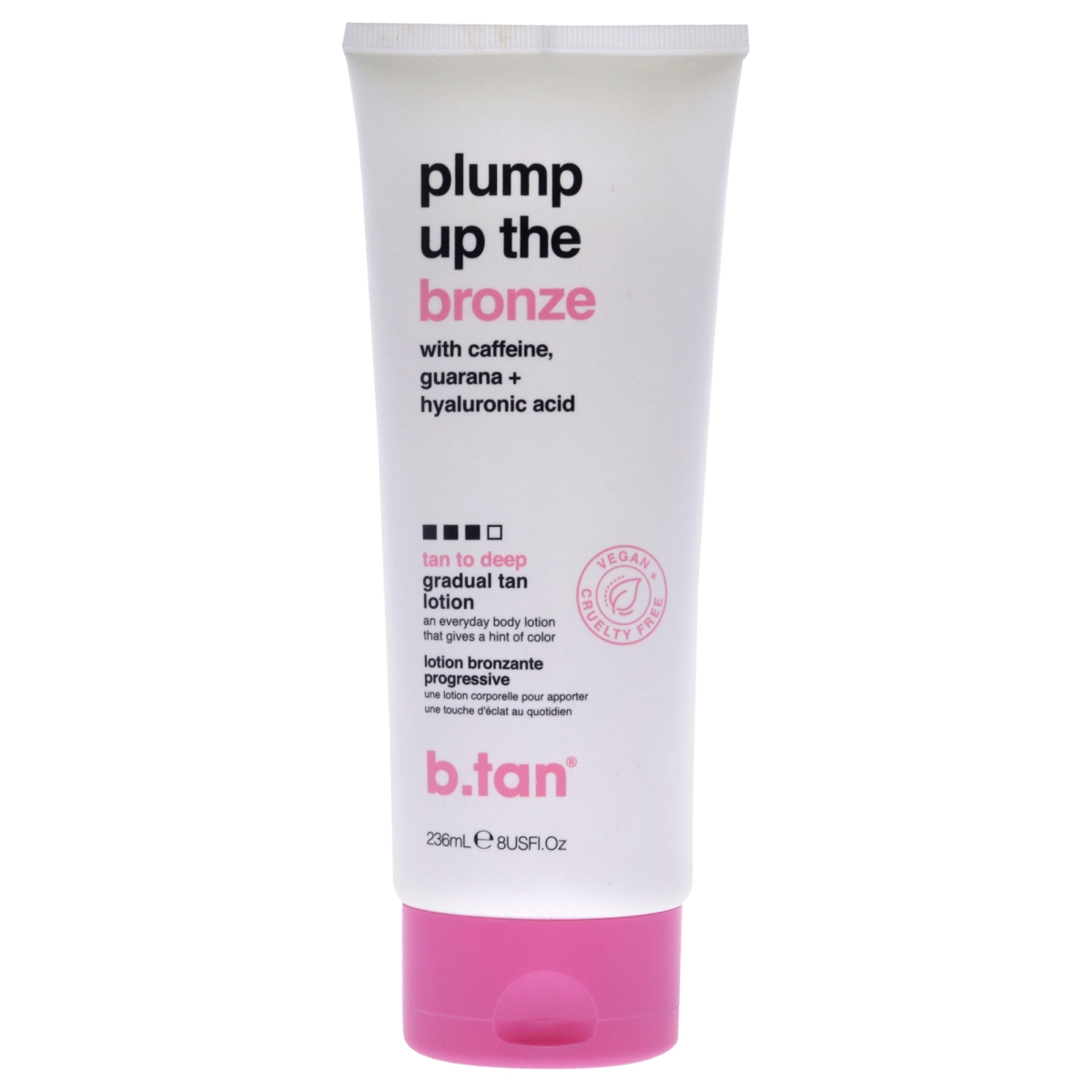 I0135738 8 oz Plump Up the Bronze Gradual Tan Lotion - Tan to Deep