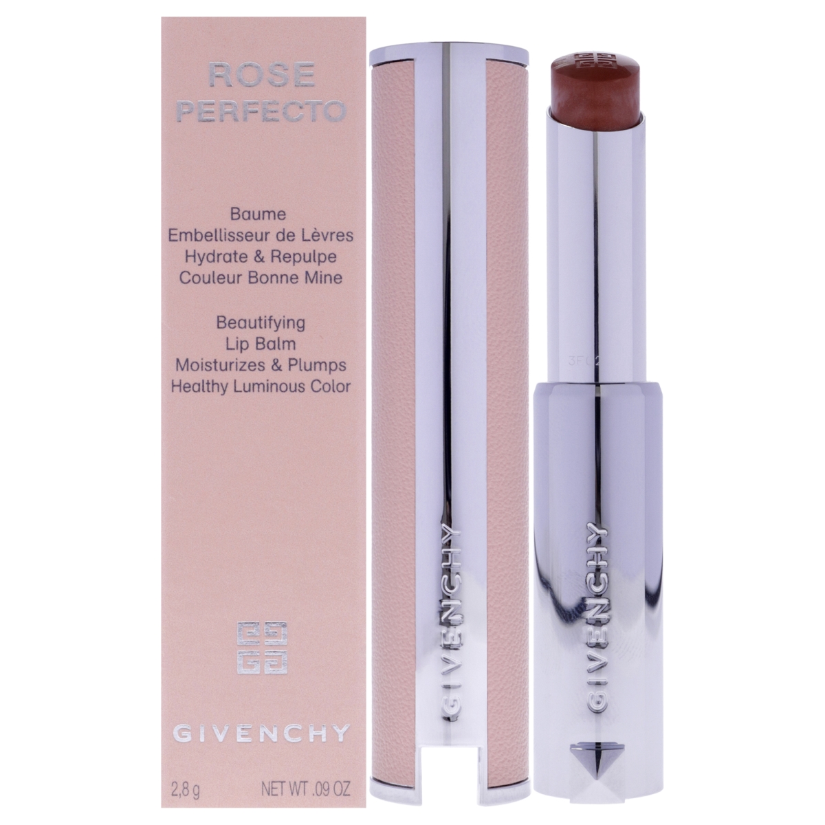 I0141439 0.09 oz Rose Perfecto Beautifying Lip Balm - 302 Warm Maple