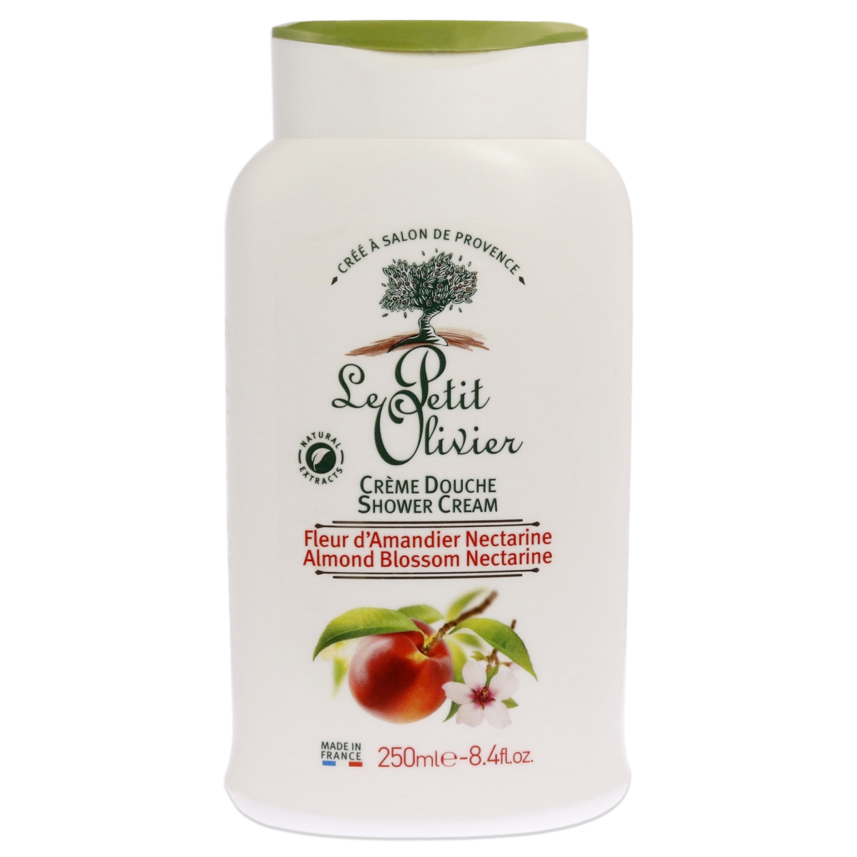 Picture of Le Petit Olivier I0125890 8.4 oz Shower Cream - Almond Blossom Nectarine