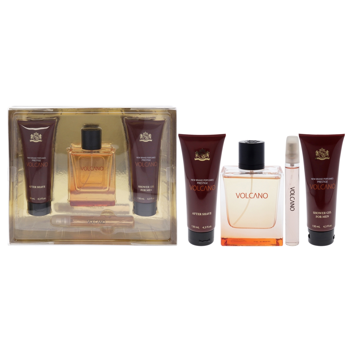 Brand I0141852 Prestige Volcano Gift Set for Men - 4 Piece