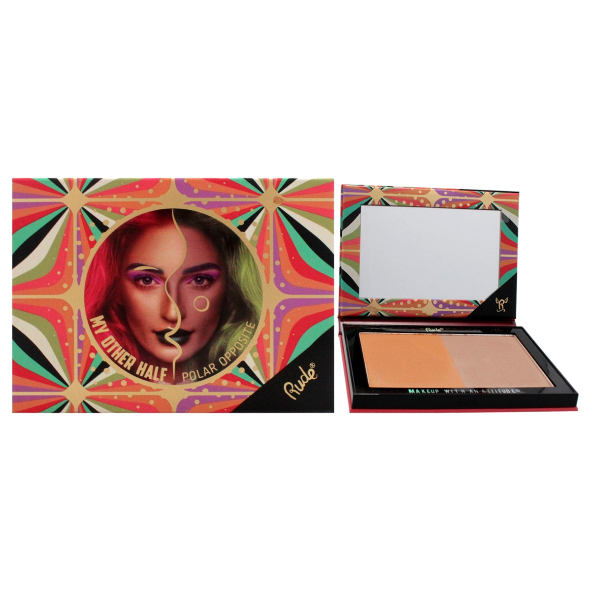 I0145831 0.458 oz My Other Half Duo Shade Face Palette - Polar Opposite