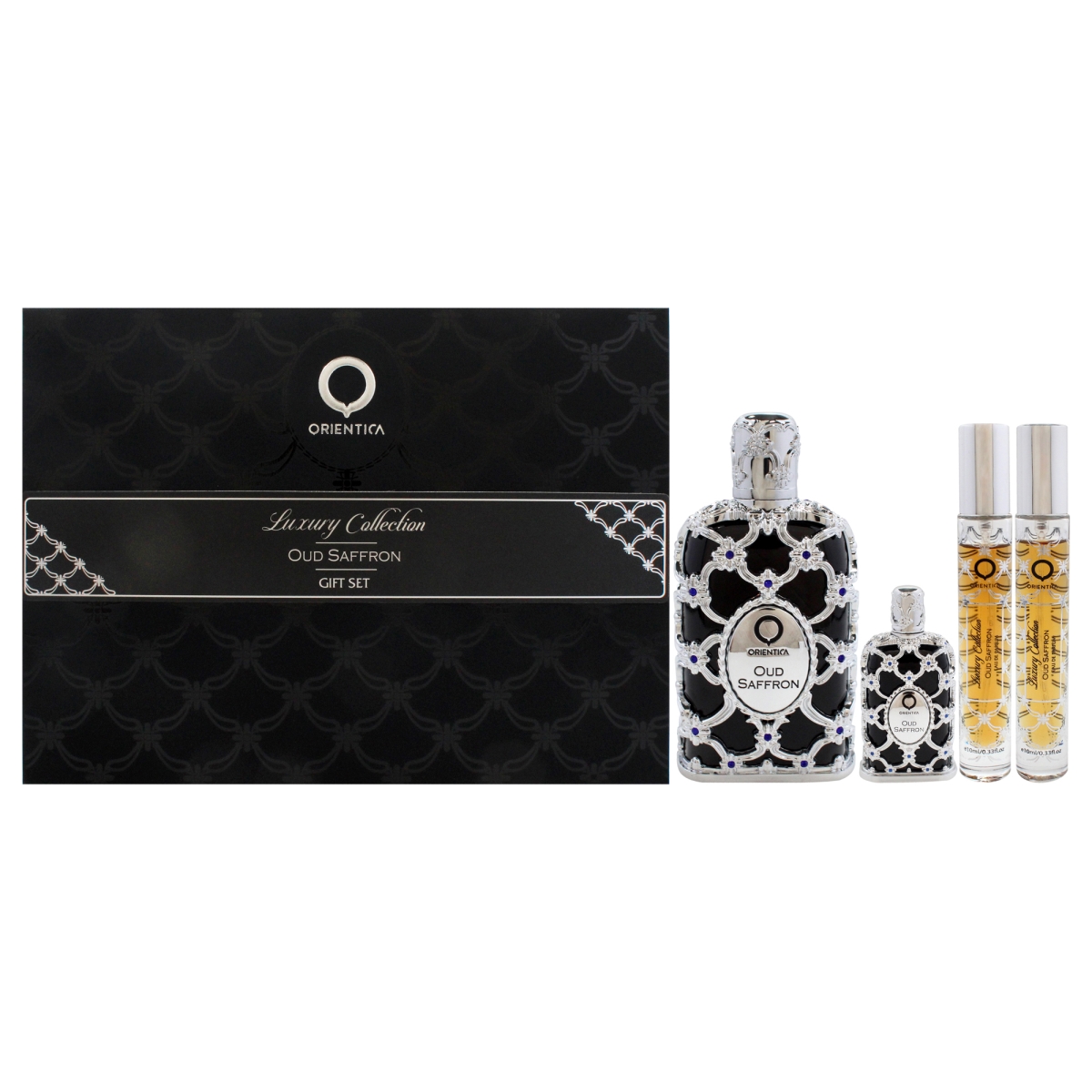 I0142800 Oud Saffron Gift Set for Men - 4 Piece