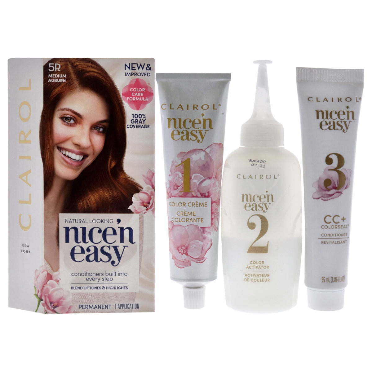 Picture of Clairol I0129354 1 oz Nice N Easy Permanent Hair Color - 5R Medium Auburn