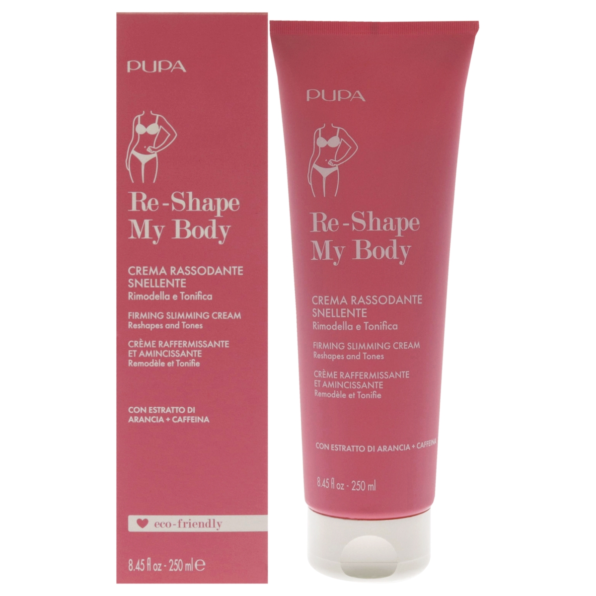 Picture of Pupa Milano I0132606 8.45 oz Re-Shape My Body Cream