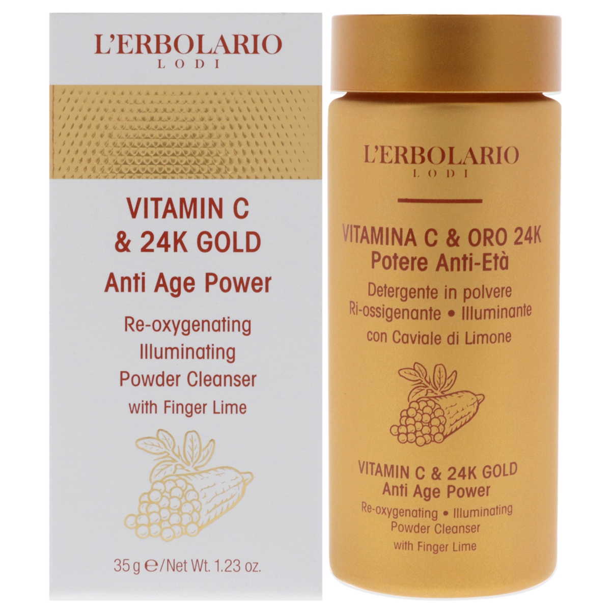 I0131828 1.23 oz Vitamin C & 24K Gold Anti-Age Power Cleanser