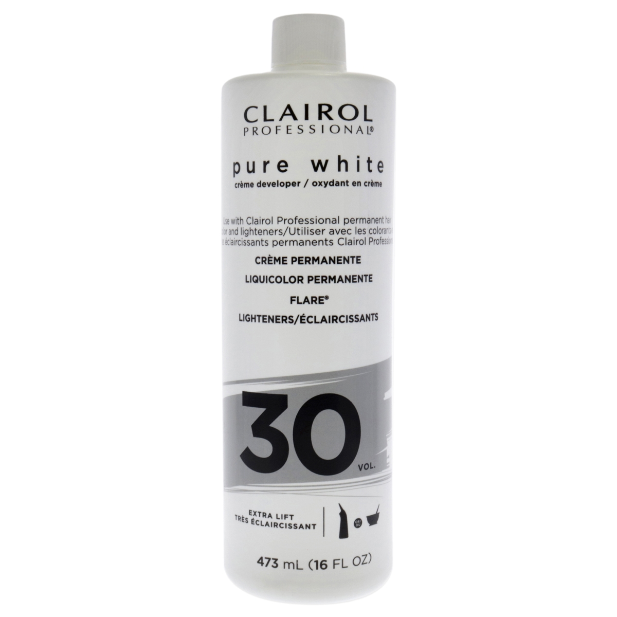 I0129821 16 oz Pure White 30 Volume Creme Developer