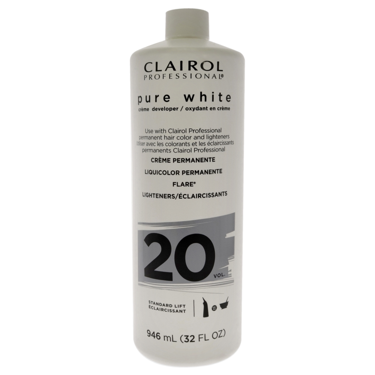 I0129823 32 oz Pure White 20 Volume Creme Developer