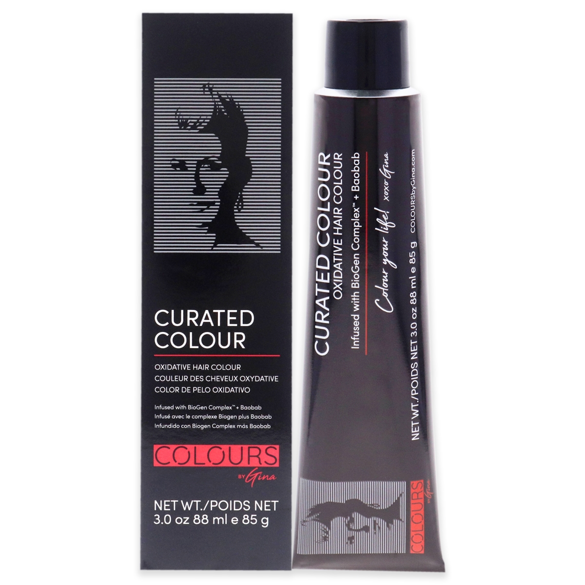 Picture of Colours by Gina I0122656 3 oz Curated Hair Color - 6.11-6BB Dark Cool Blonde