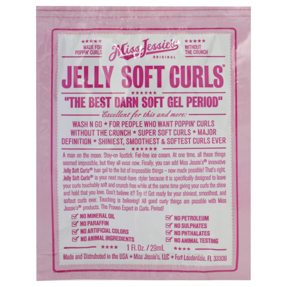 I0125691 1 oz Jelly Soft Curl Gel