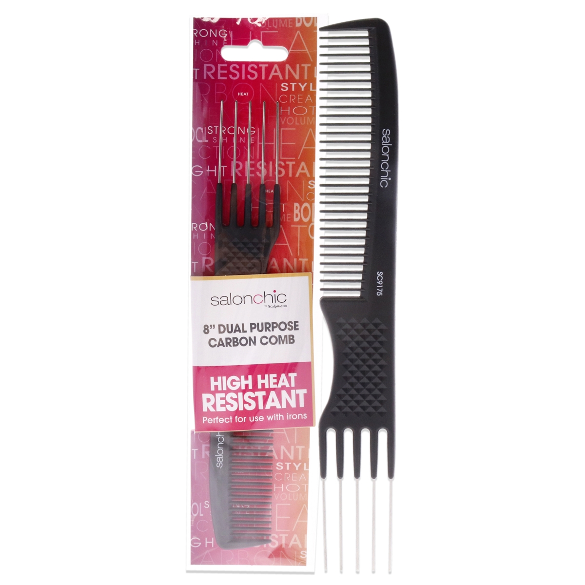 I0126361 Dual Purpose Carbon High Heat Resistant 8 Comb