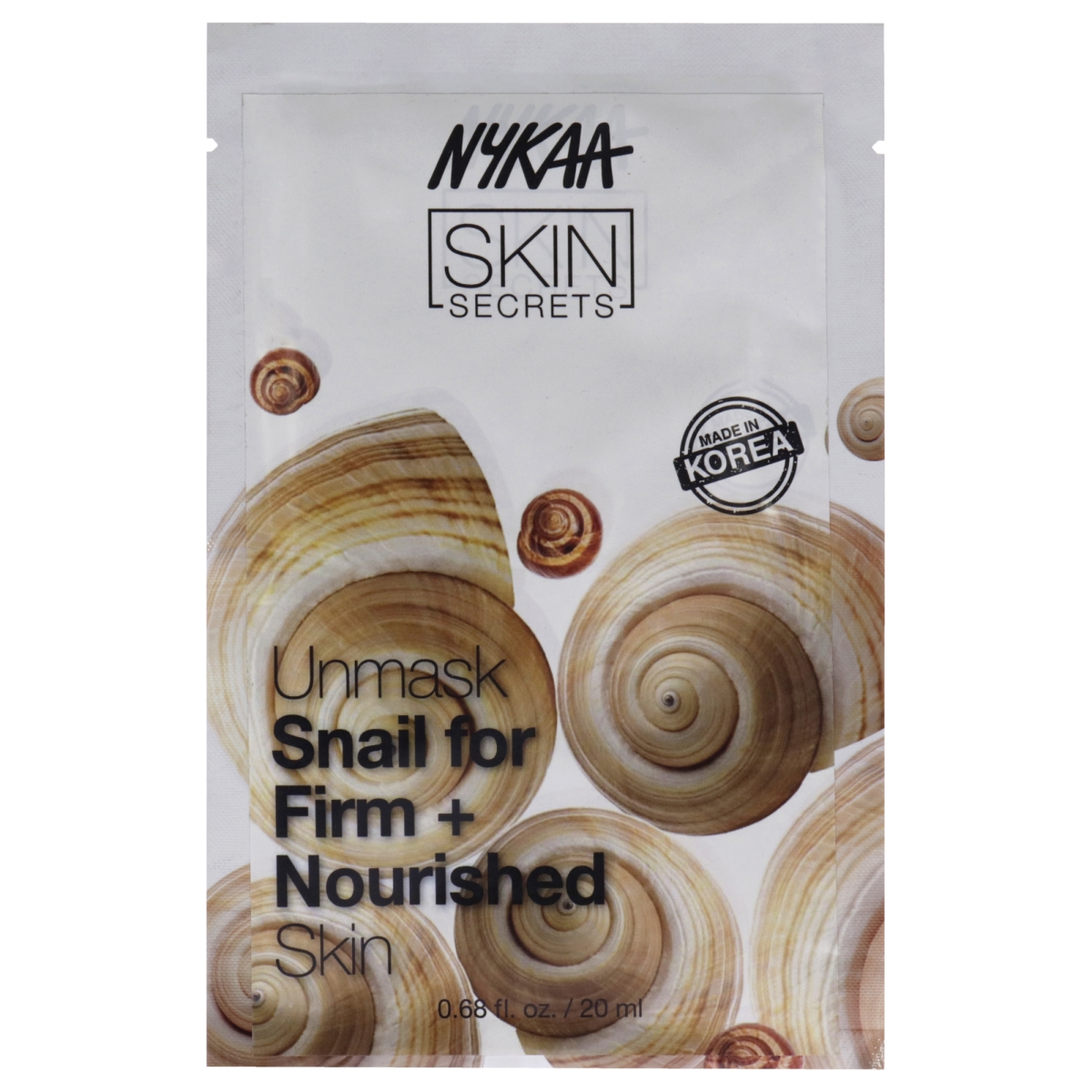 I0136780 1 oz Skin Secrets Sheet Mask - Snail