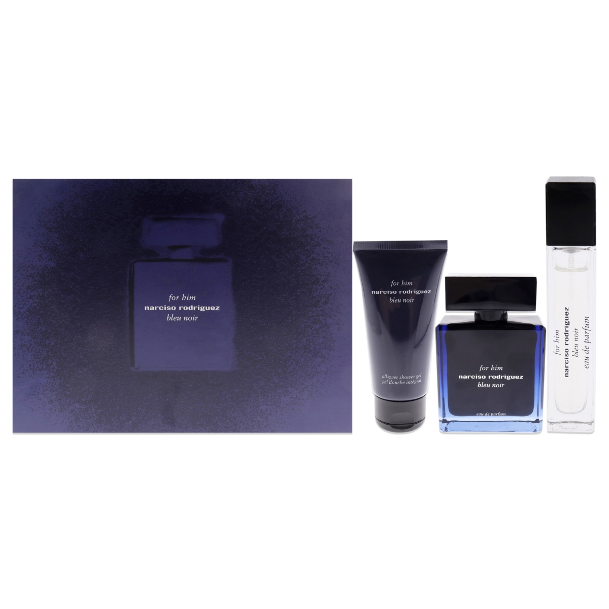 I0125100 Bleu Noir Gift Set for Men - 3 Piece