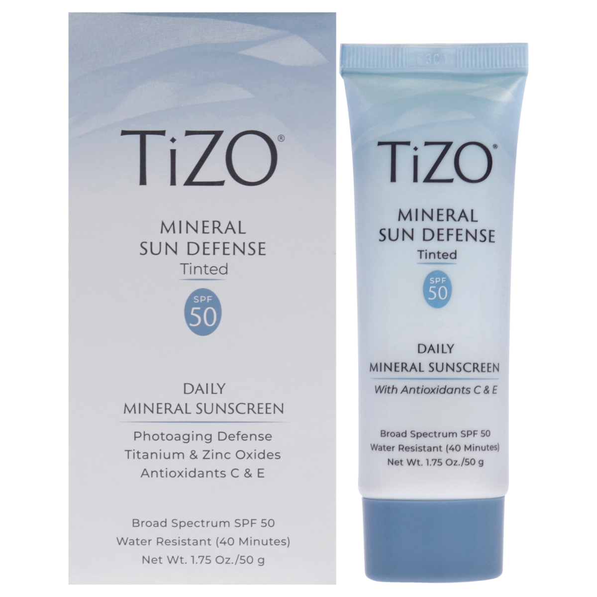 Picture of Tizo I0142834 1.75 oz Mineral Sun Defense Tinted SPF 50 Sunscreen for Women