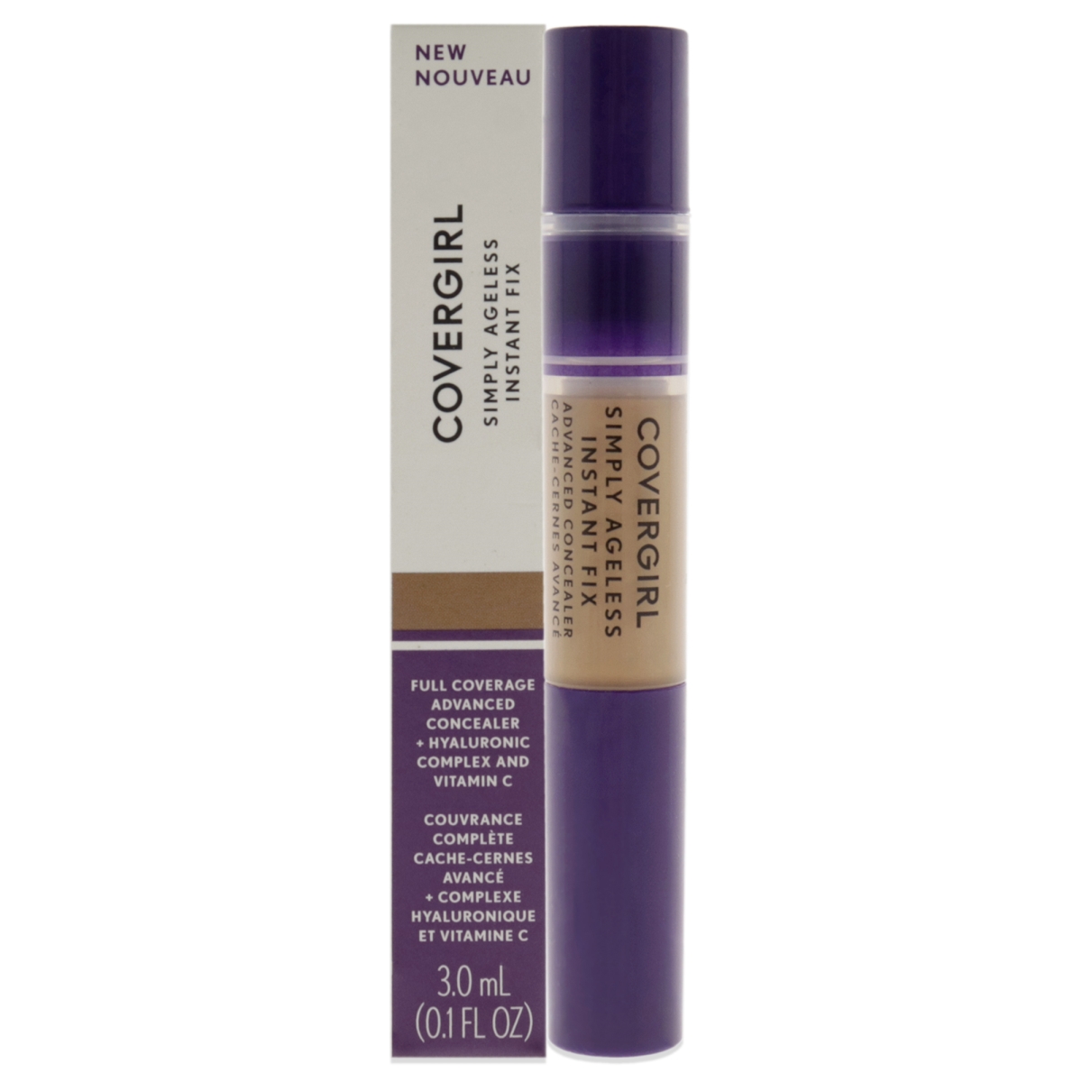 I0130112 01 oz Simply Ageless Instant Fix Advanced Concealer  380 Caramel