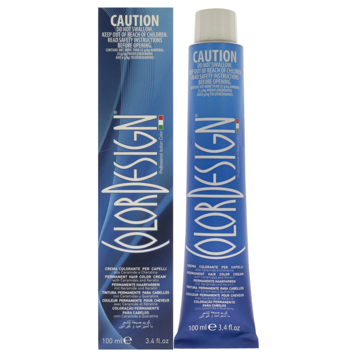 Picture of ColorDesign I0132883 3.4 oz Permanent Hair Color - 1 Black