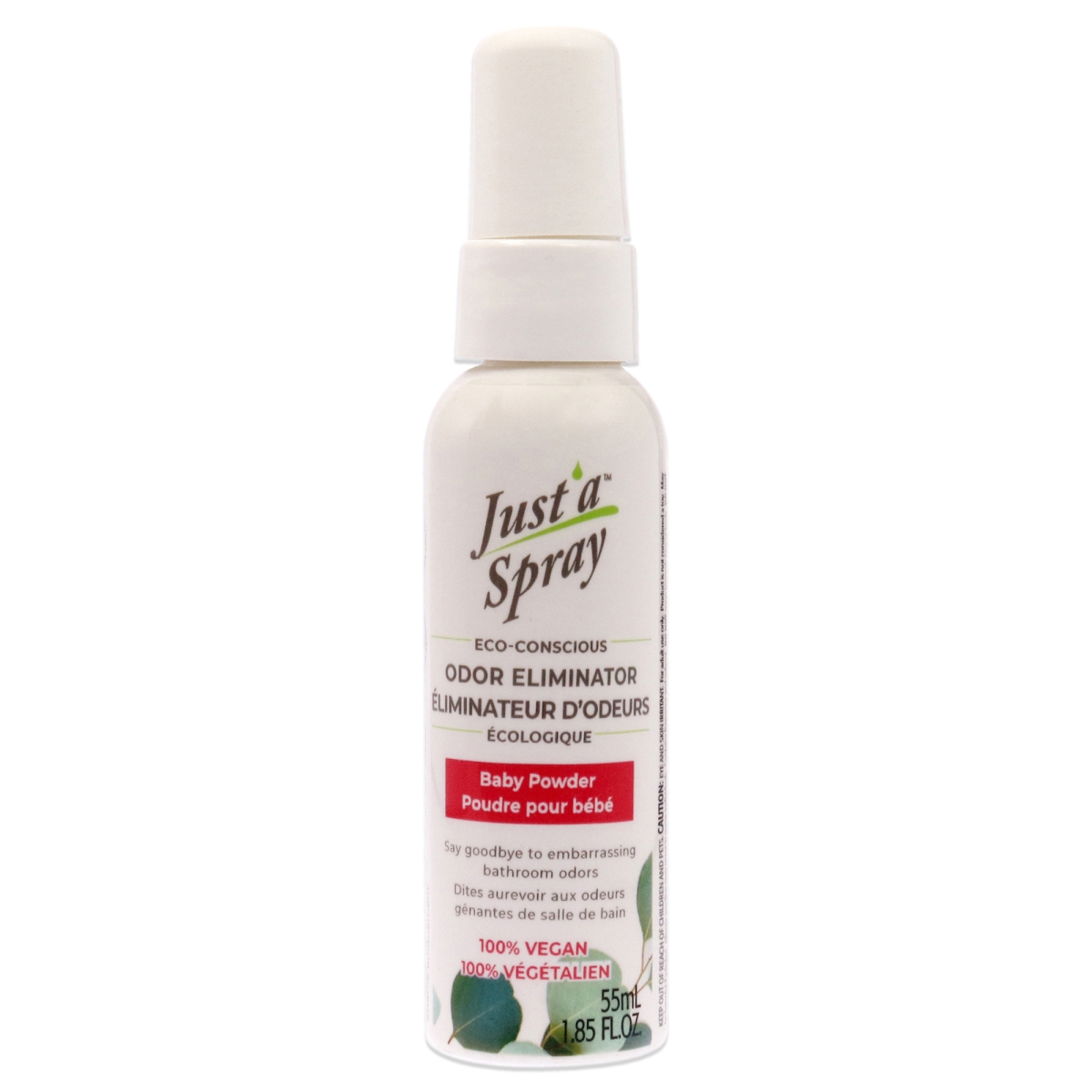 I0125836 1.85 oz Just a Spray Odor Eliminator - Baby Powder