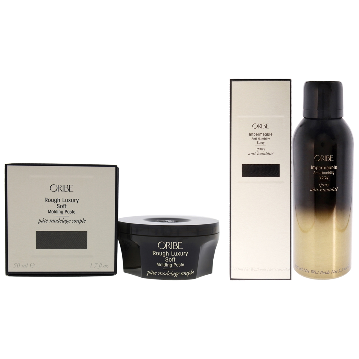 K0005067 Rough Luxury Soft Molding Paste & Impermeable Anti-Humidity Spray Kit - 2 Piece