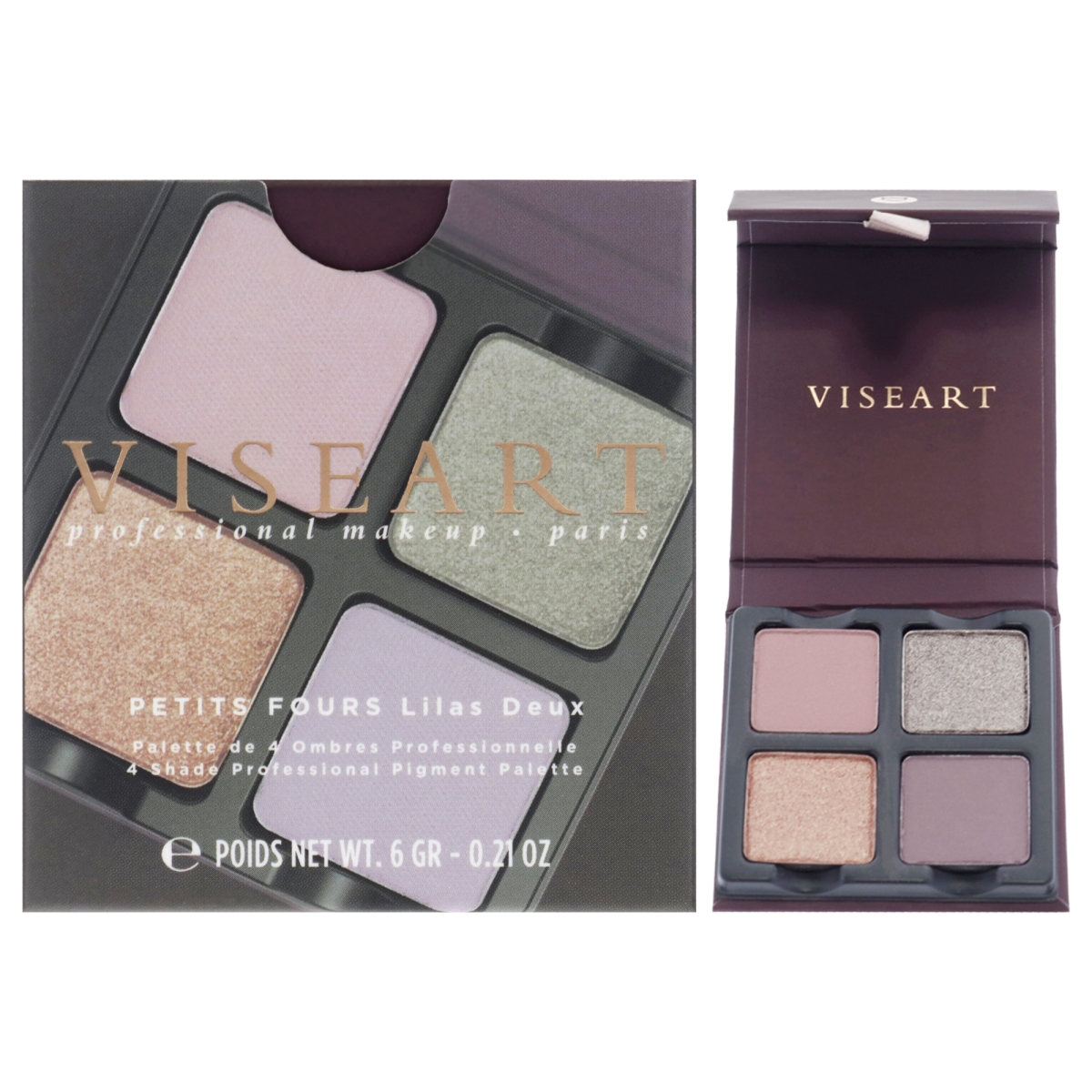 I0149345 0.21 oz Petits Fours Eyeshadow Palette - Lilas Deux