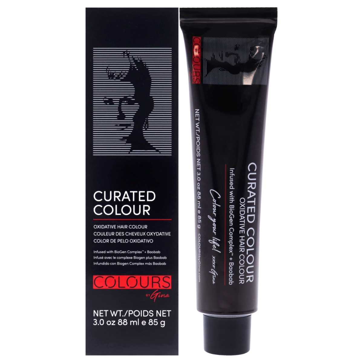 Picture of Colours by Gina I0122649 3 oz Curated Hair Color - 5.3-5G Light Golden Brown