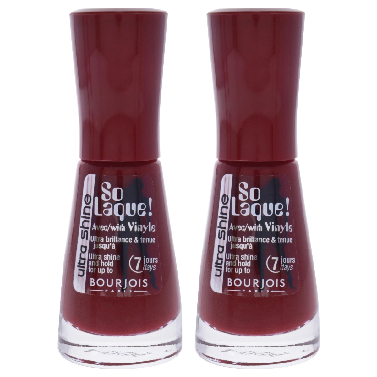 K0004078 0.3 oz So Laque Ultra Shine Nail Polish - 22 Rouge Diva - Pack of 2