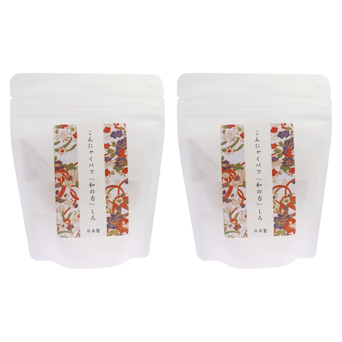 K0004887 Konjac Puff Sponge for Women - Pack of 2