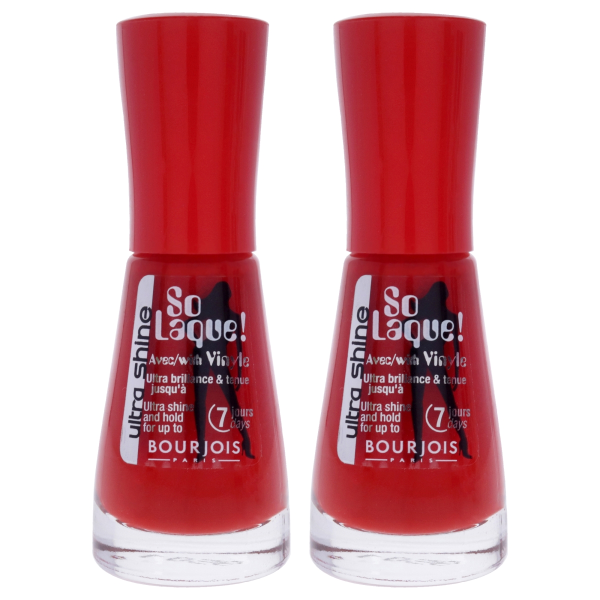 K0004080 0.3 oz So Laque Ultra Shine Nail Polish - 25 Rouge Casino - Pack of 2