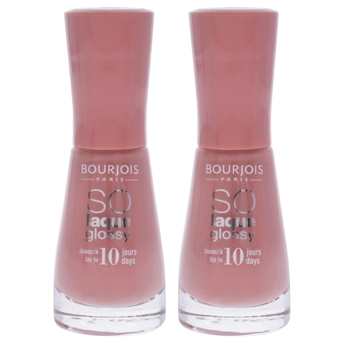 Picture of Bourjois K0004076 0.3 oz So Laque Glossy Nail Polish for Women - 13 Tombee A Pink - Pack of 2