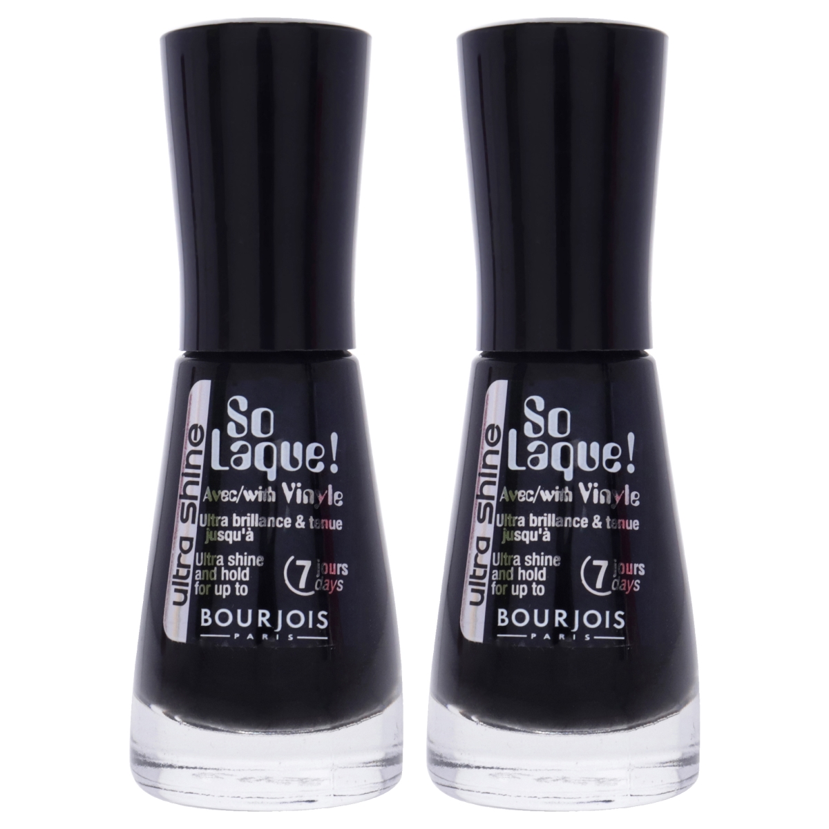 K0004082 0.3 oz So Laque Ultra Shine Nail Polish - 30 Noir De Chine - Pack of 2