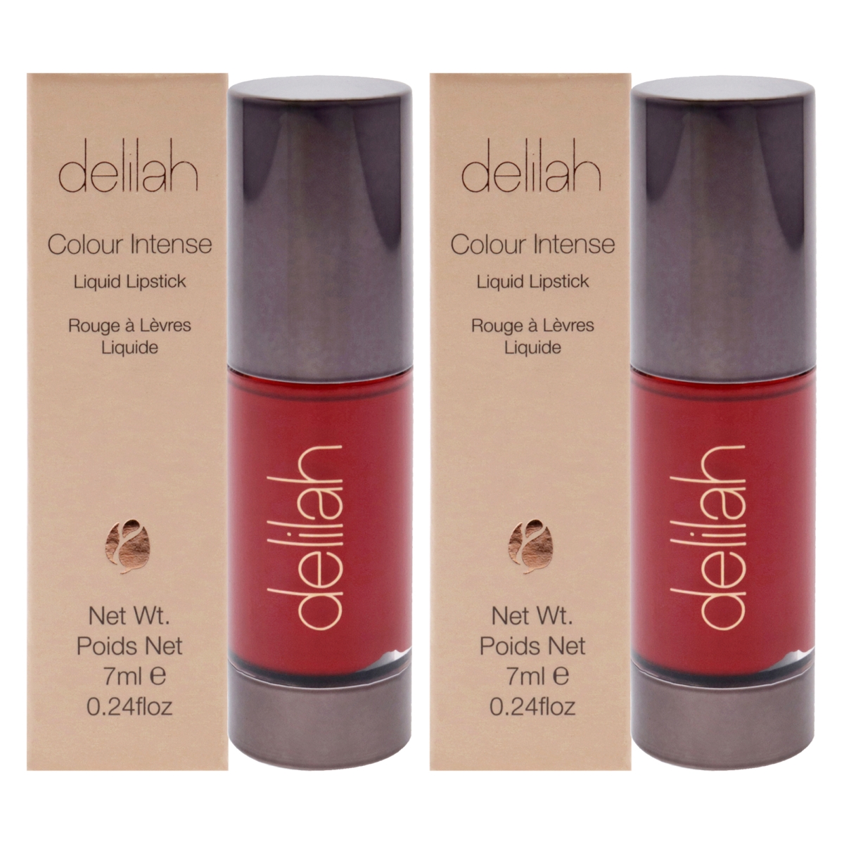 K0004239 0.24 oz Color Intense Liquid Lipstick - Flame - Pack of 2