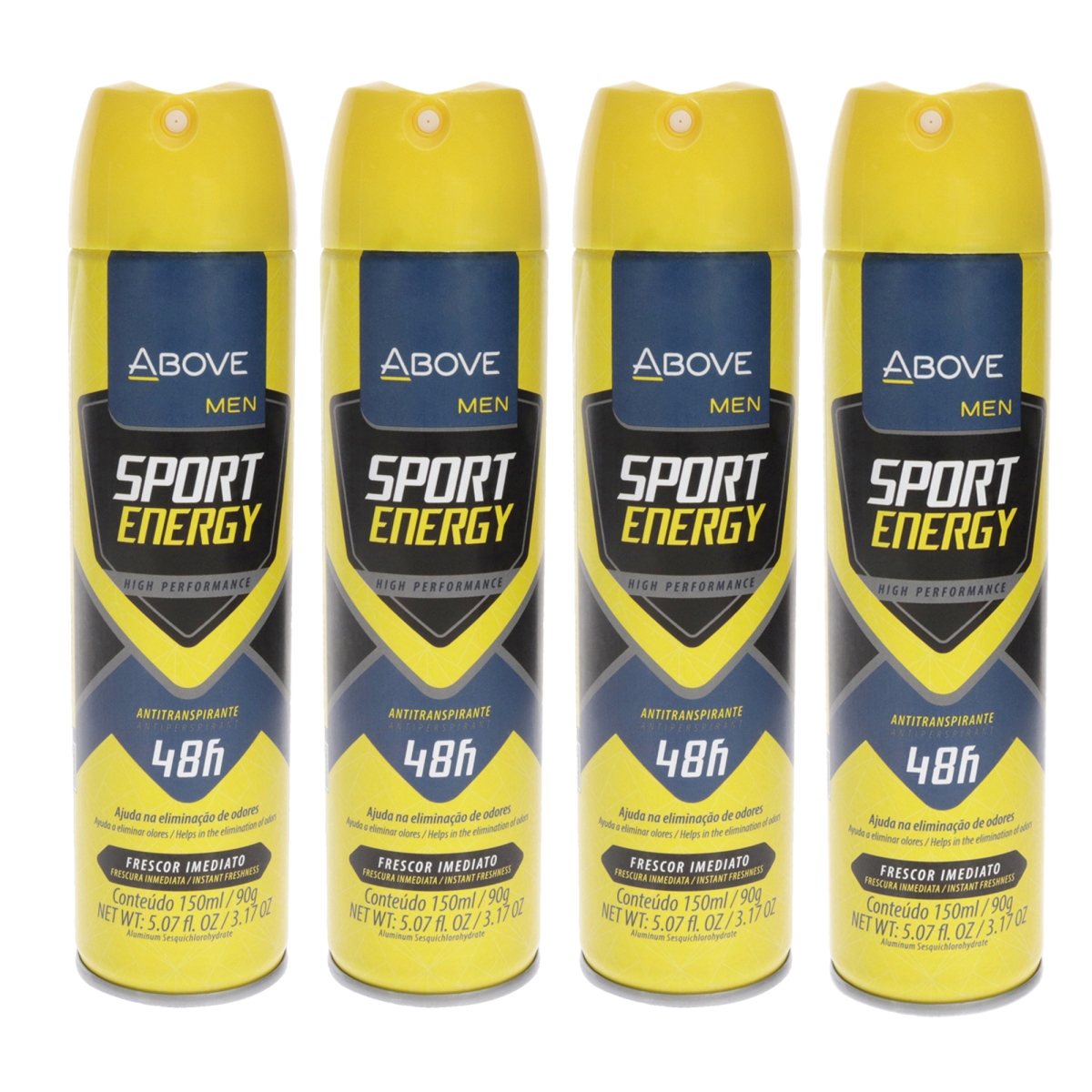 Picture of Above K0005572 3.17 oz 48 Hours Antiperspirant Deodorant for Men - Sport Energy - Pack of 4
