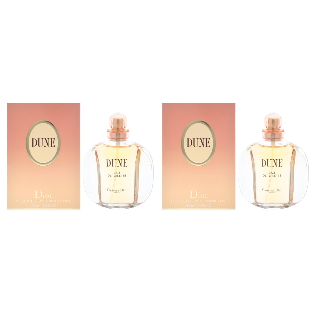 K0003547 3.4 oz Dune EDP Spray for Women - Pack of 2
