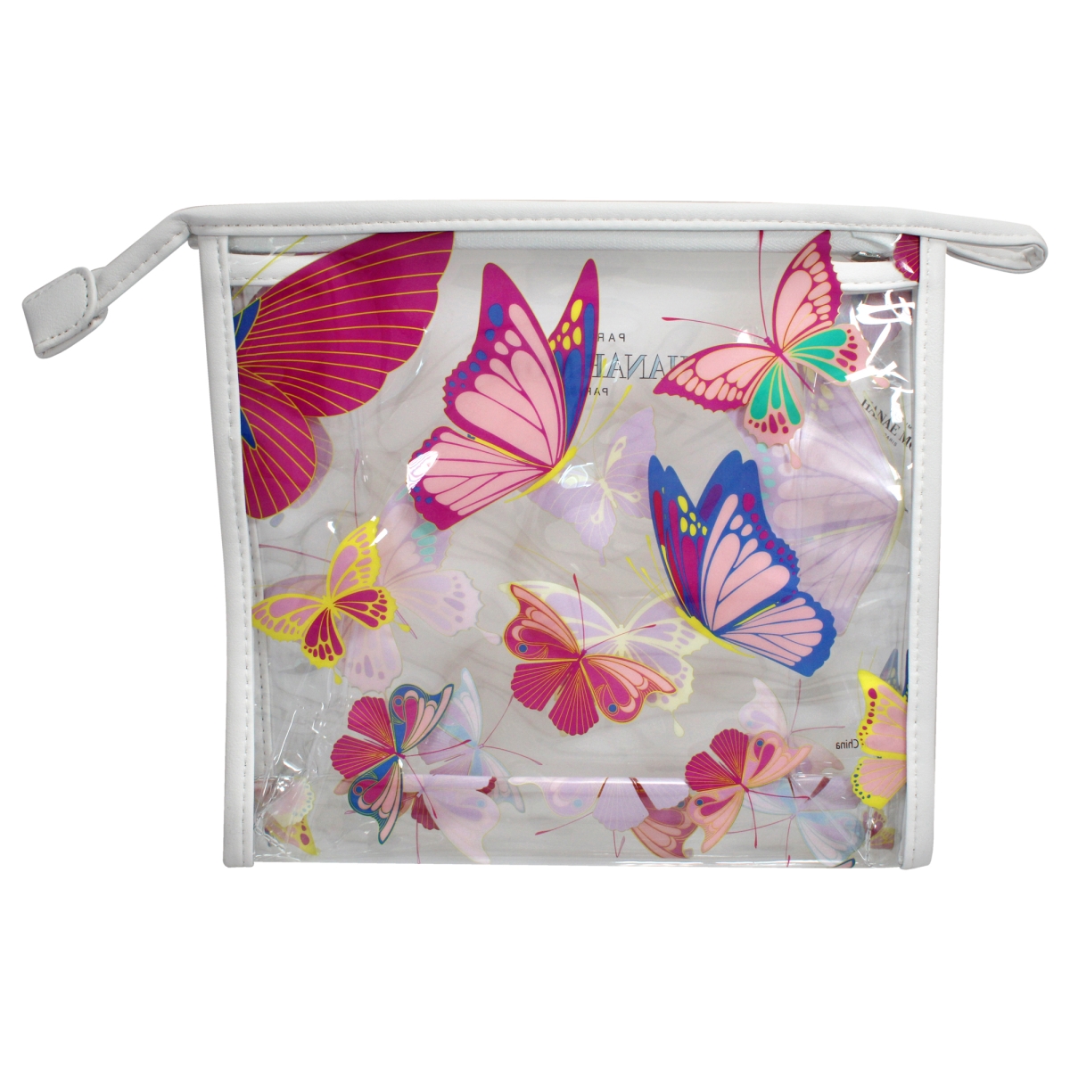 Picture of Hanae Mori I0107974 Pouch for Women - Clear