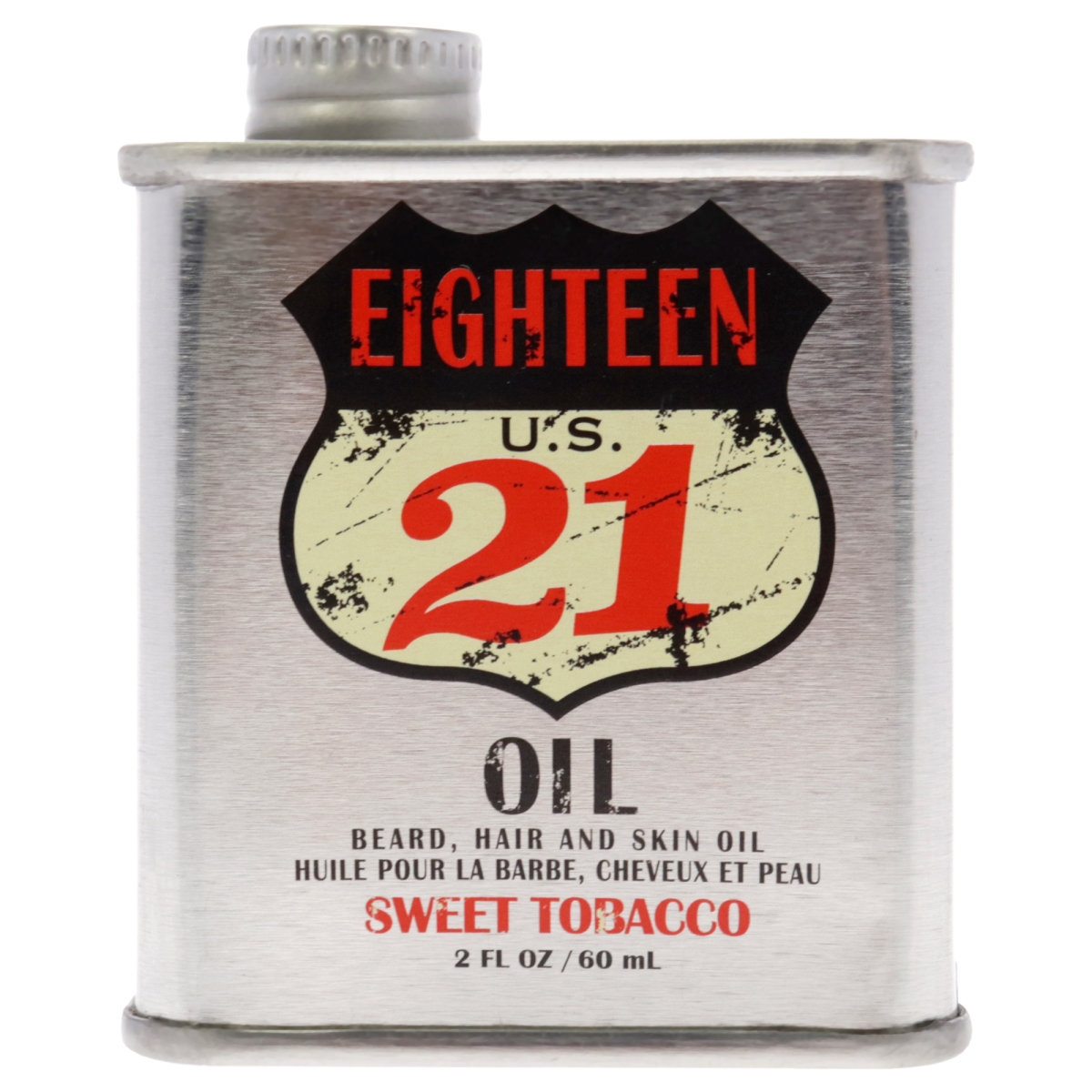 18.21 Man Made by 18.21 Man Made BEARD, HAIR, AND SKIN OIL SWEET TOBACCO 2 OZ for MEN