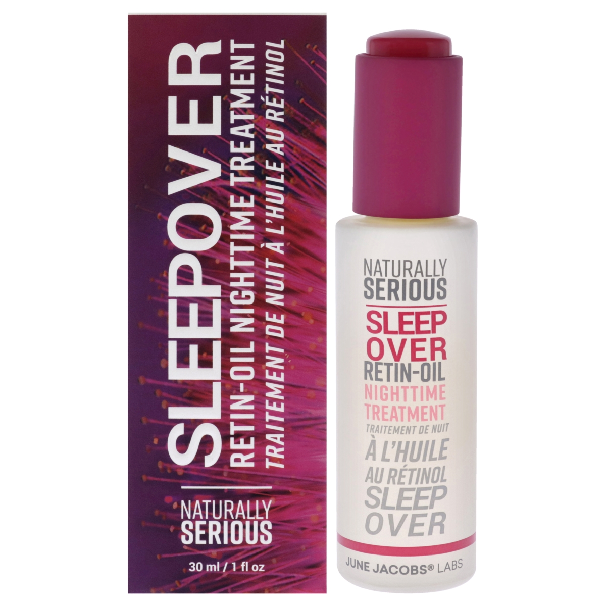 Picture of Naturally Serious I0139005 1 oz Sleepover Retin-Oil Nighttime Treatment for Unisex