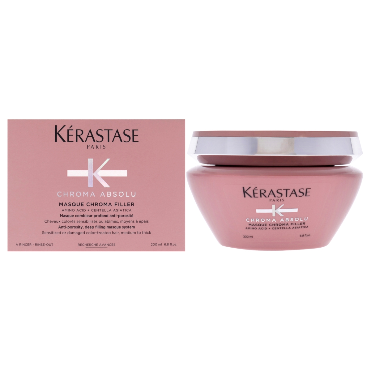 Picture of Kerastase I0143110 6.8 oz Absolu Chroma Filler Hair Mask for Unisex