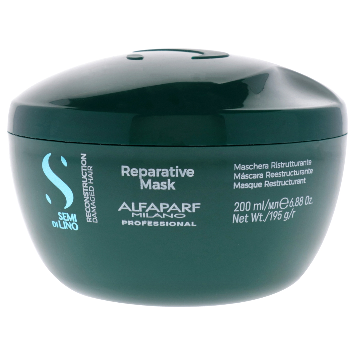 Picture of Alfaparf Milano I0146542 6.88 oz Semi Di Lino Reconstruction Reparative Mask for Unisex