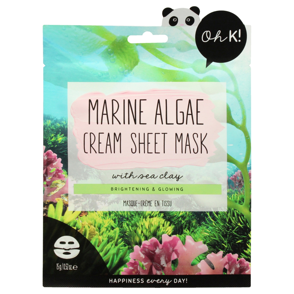 I0150237 Cream Sheet Mask, Marine Algae for Unisex