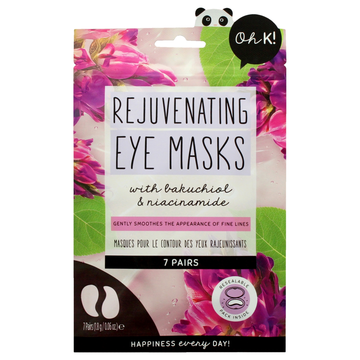 I0150249 Eye Mask, Rejuvenating for Unisex - 7 Pair