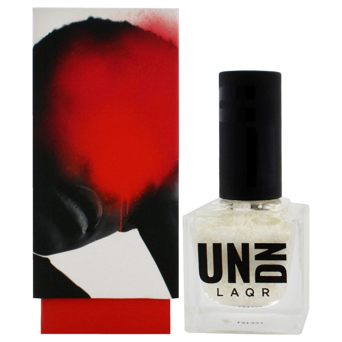 Picture of UNDN LAQR I0147075 0.5 oz Vegan Nail Polish&#44; 0202 White Splatter for Women