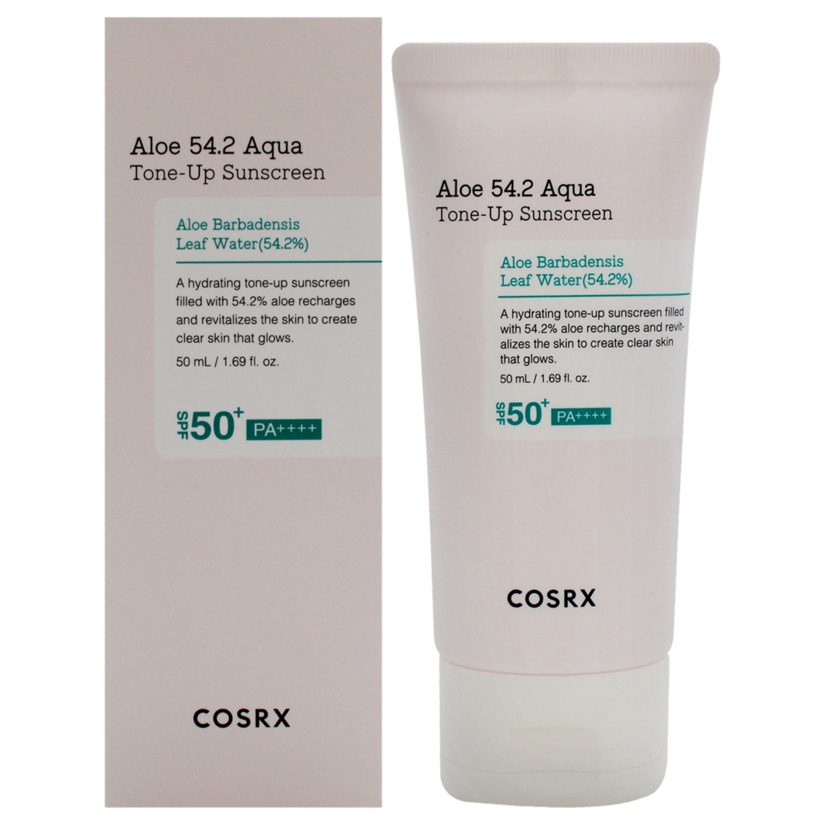 Picture of Cosrx I0148382 1.69 oz Aloe 54.2 Aqua Tone Up Sunscreen SPF 50 Plus for Unisex