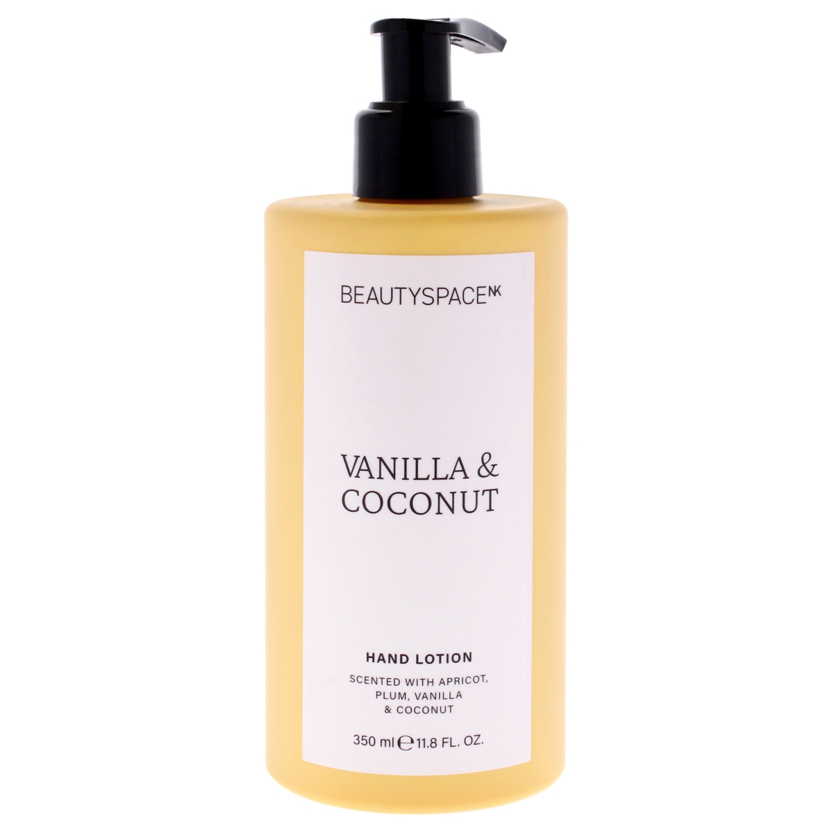 I0150363 11.8 oz Beauty Space Hand Lotion, Vanilla & Coconut for Unisex