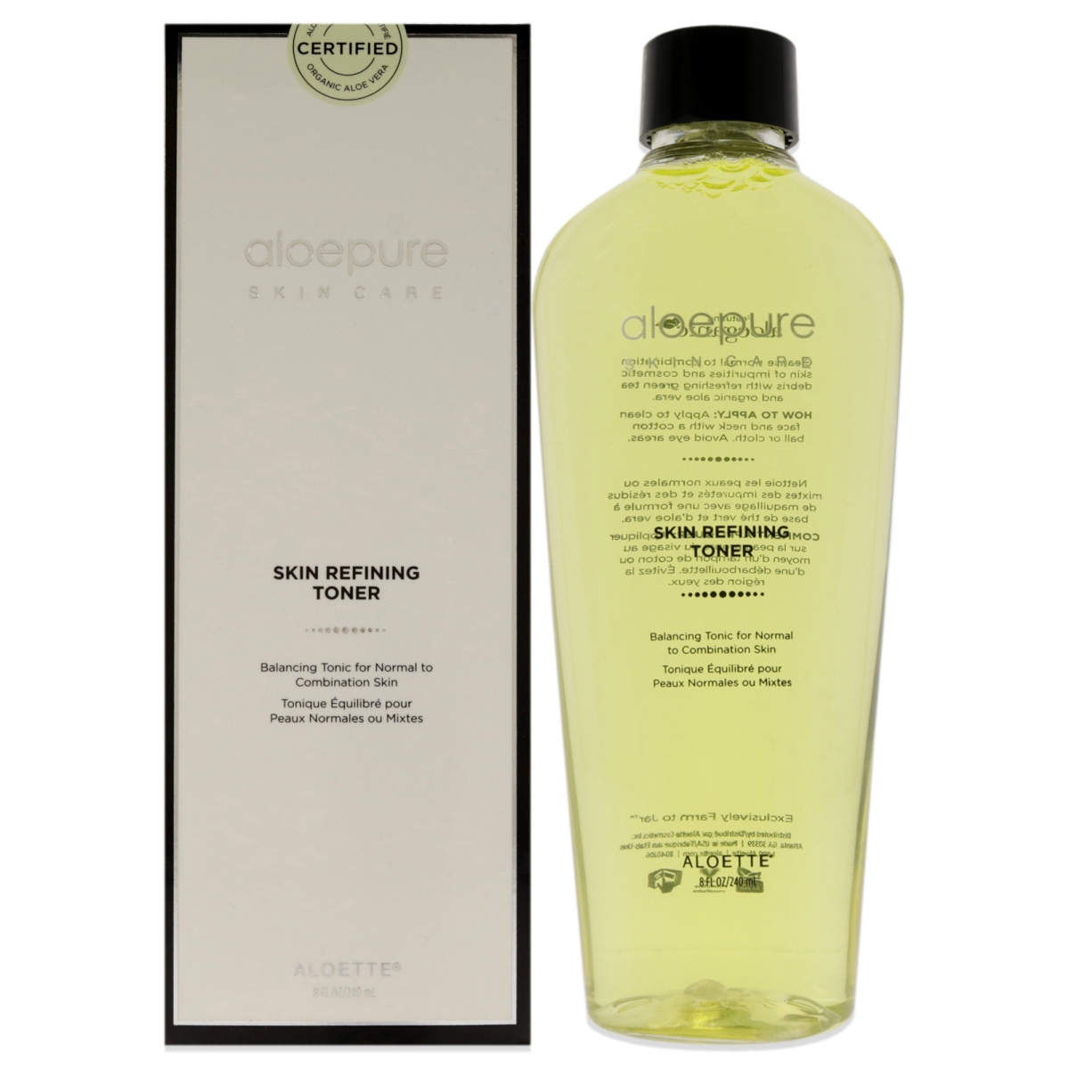 Picture of Aloette I0128267 8 oz Aloe Pure Skin Refining Toner for Unisex