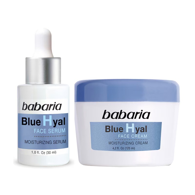 Picture of Babaria K0006034 Blue Hyal Face Kit for Unisex - 2 Piece