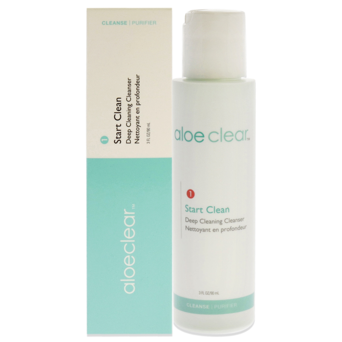 Picture of Aloette I0128272 3 oz Aloe Clear Start Clean Deep Cleaning Cleanser for Unisex