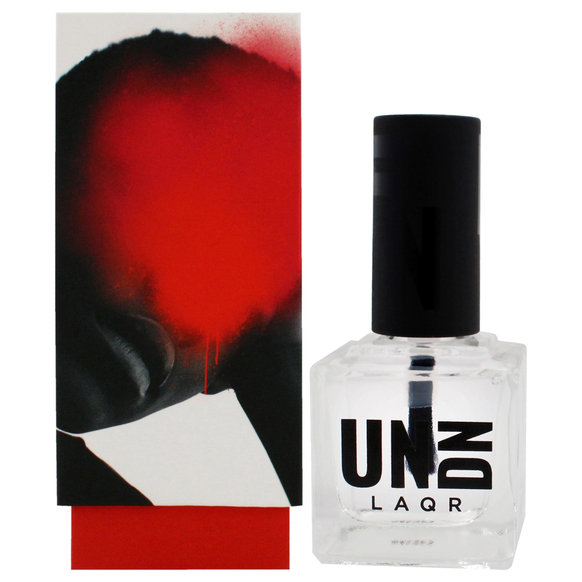 Picture of UNDN LAQR I0147058 0.5 oz Vegan Nail Polish&#44; 0101 Gloss Top & Bottom Coat for Women