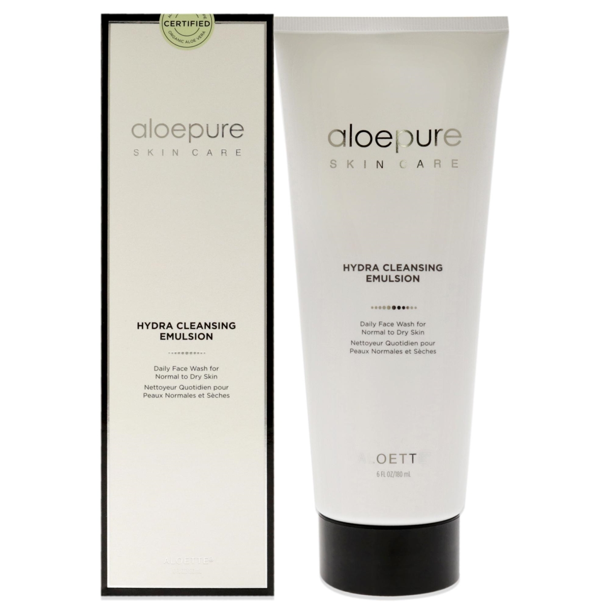 Picture of Aloette I0128264 6 oz Aloe Pure Hydra Cleansing Emulsion&#44; Normal to Dry Skin for Unisex