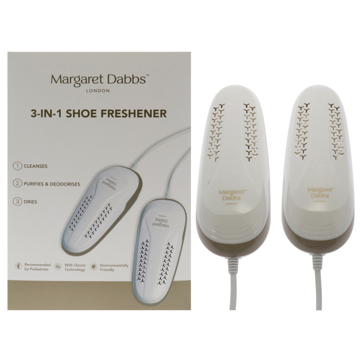 Picture of Margaret Dabbs I0147510 3-in-1 Shoe Freshener Device with EU Plug